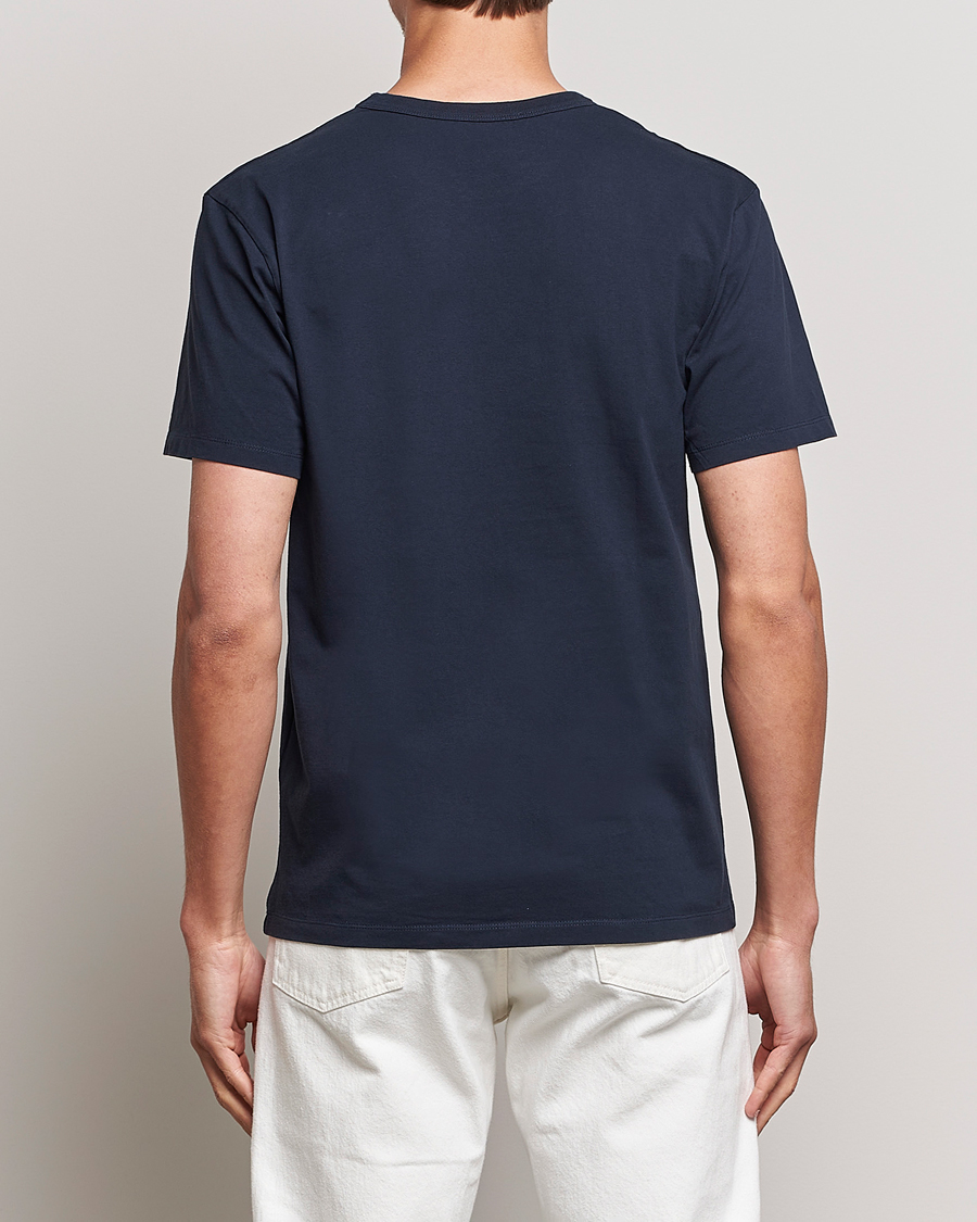 Herren | T-Shirts | Maison Kitsuné | Fox Head T-Shirt Navy