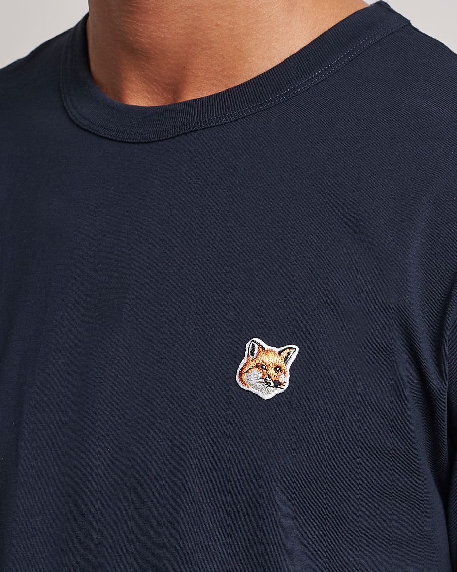 Herren | T-Shirts | Maison Kitsuné | Fox Head T-Shirt Navy