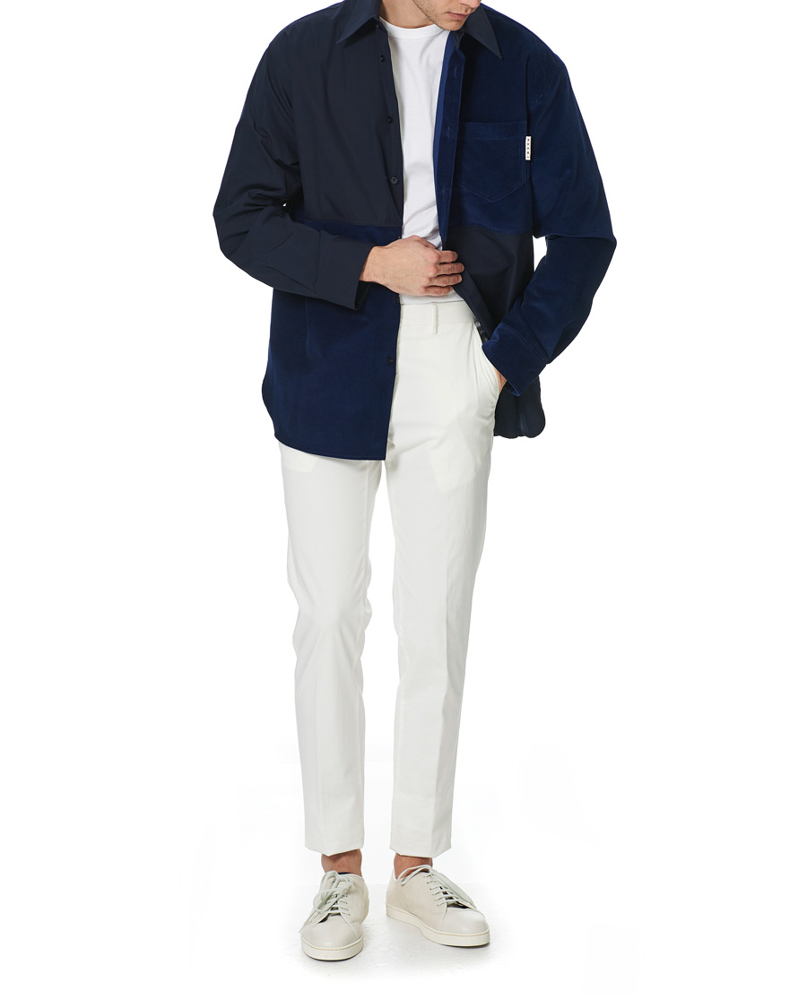 Herren | Hemden | Marni | Patchwork Overshirt Navy