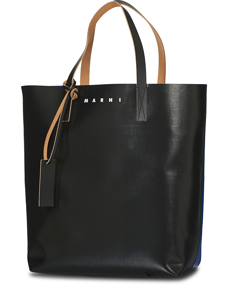 Marni PVC Tote Bag Black Blue bei Care of Carl