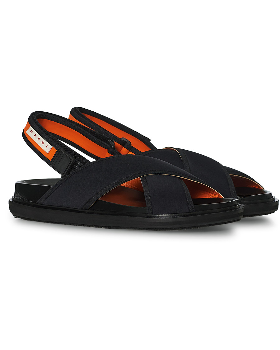 Herren | Marni Fussbett Sandal Navy | Marni | Fussbett Sandal Navy
