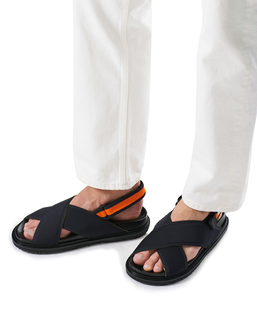 Herren | Marni Fussbett Sandal Navy | Marni | Fussbett Sandal Navy