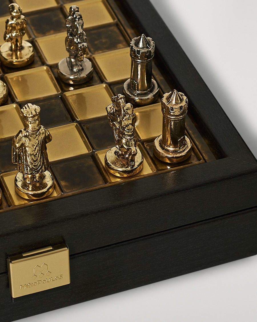 Herren | Spiel und Freizeit | Manopoulos | Byzantine Empire Chess Set Brown