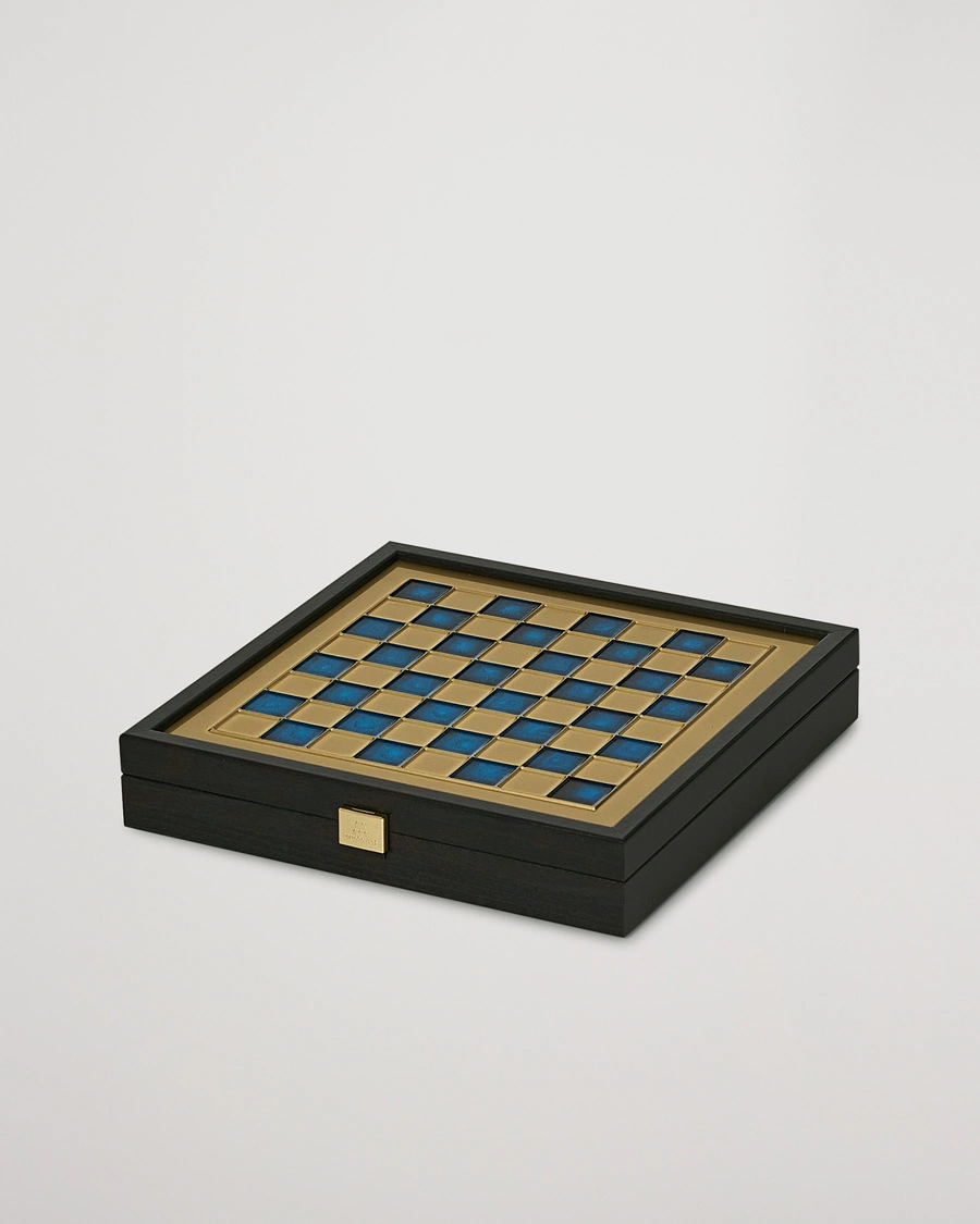 Herren | Lifestyle | Manopoulos | Greek Roman Period Chess Set Blue