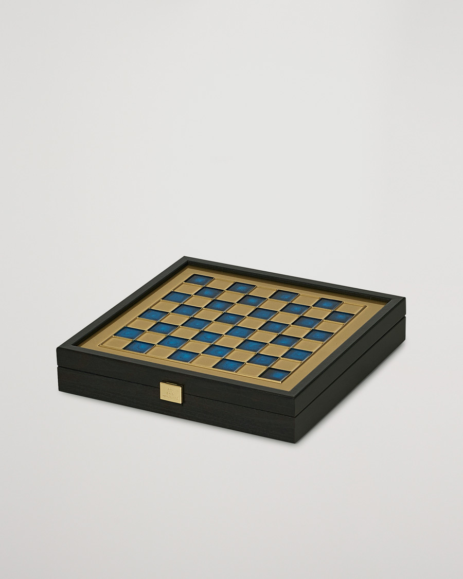 Herren | Manopoulos | Manopoulos | Greek Roman Period Chess Set Blue