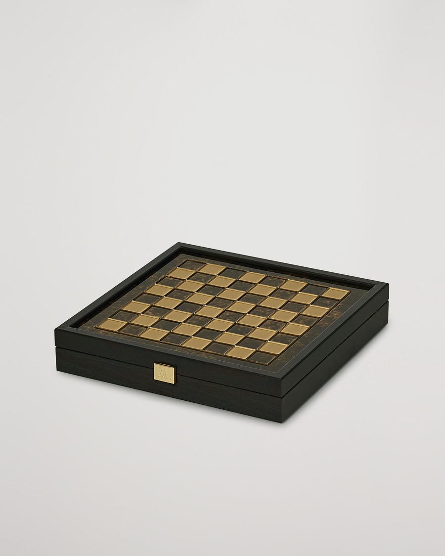 Herren | Lifestyle | Manopoulos | Greek Roman Period Chess Set Brown