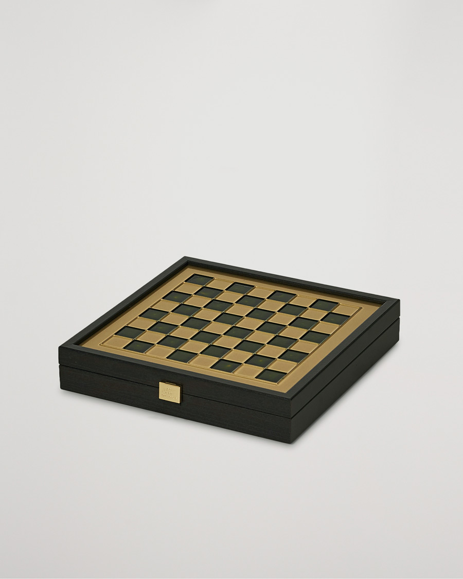 Herren | Spiel und Freizeit | Manopoulos | Greek Roman Period Chess Set Green