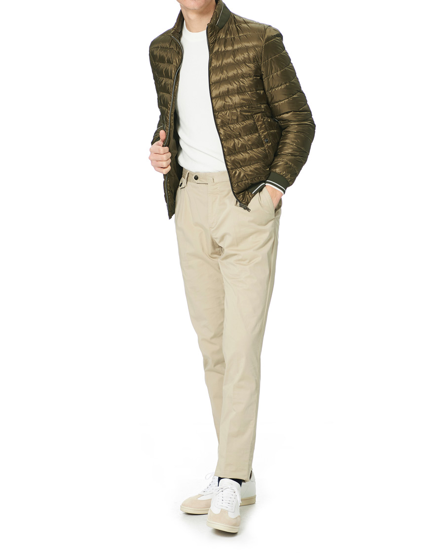 Herren | Jacken | Herno | Nylon Down Jacket Army Green