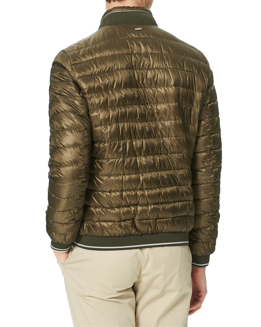 Herren | Jacken | Herno | Nylon Down Jacket Army Green