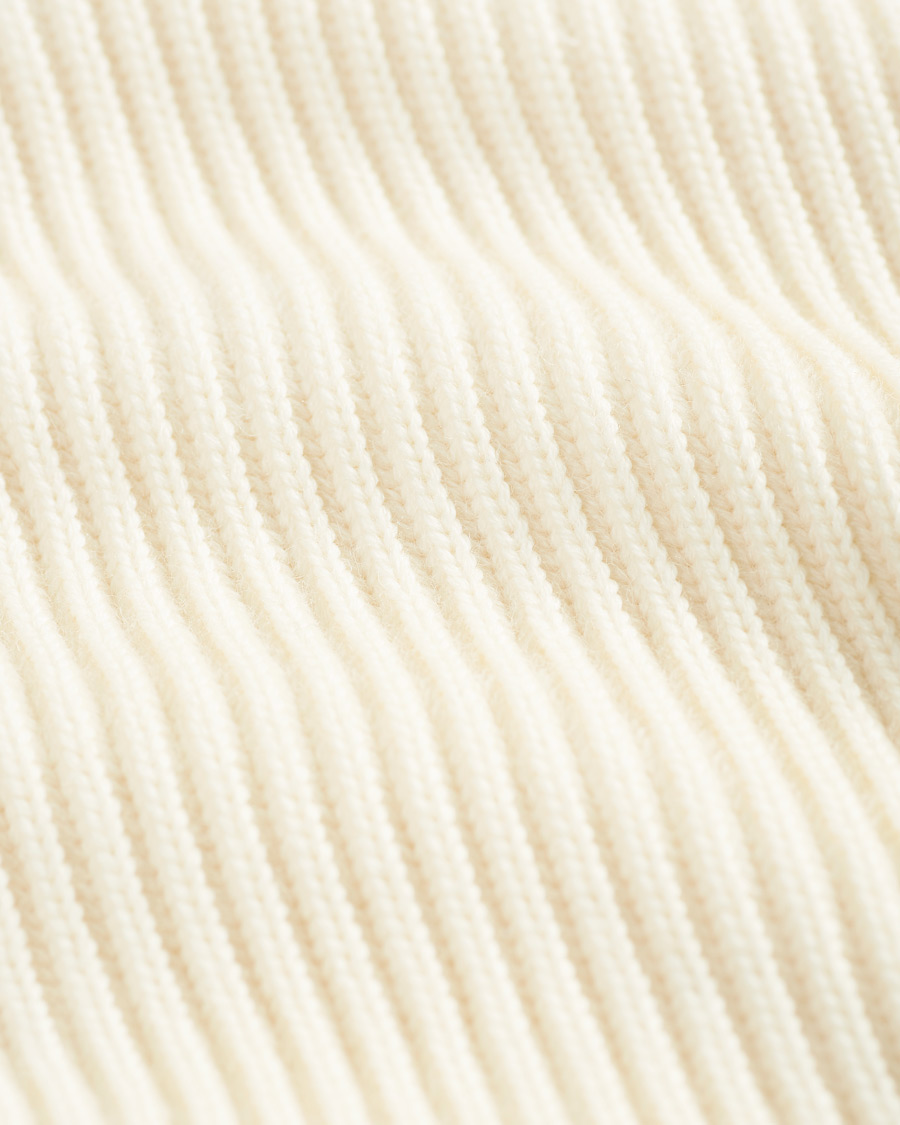 Herren | Pullover | Andersen-Andersen | Navy Half Zip Off White