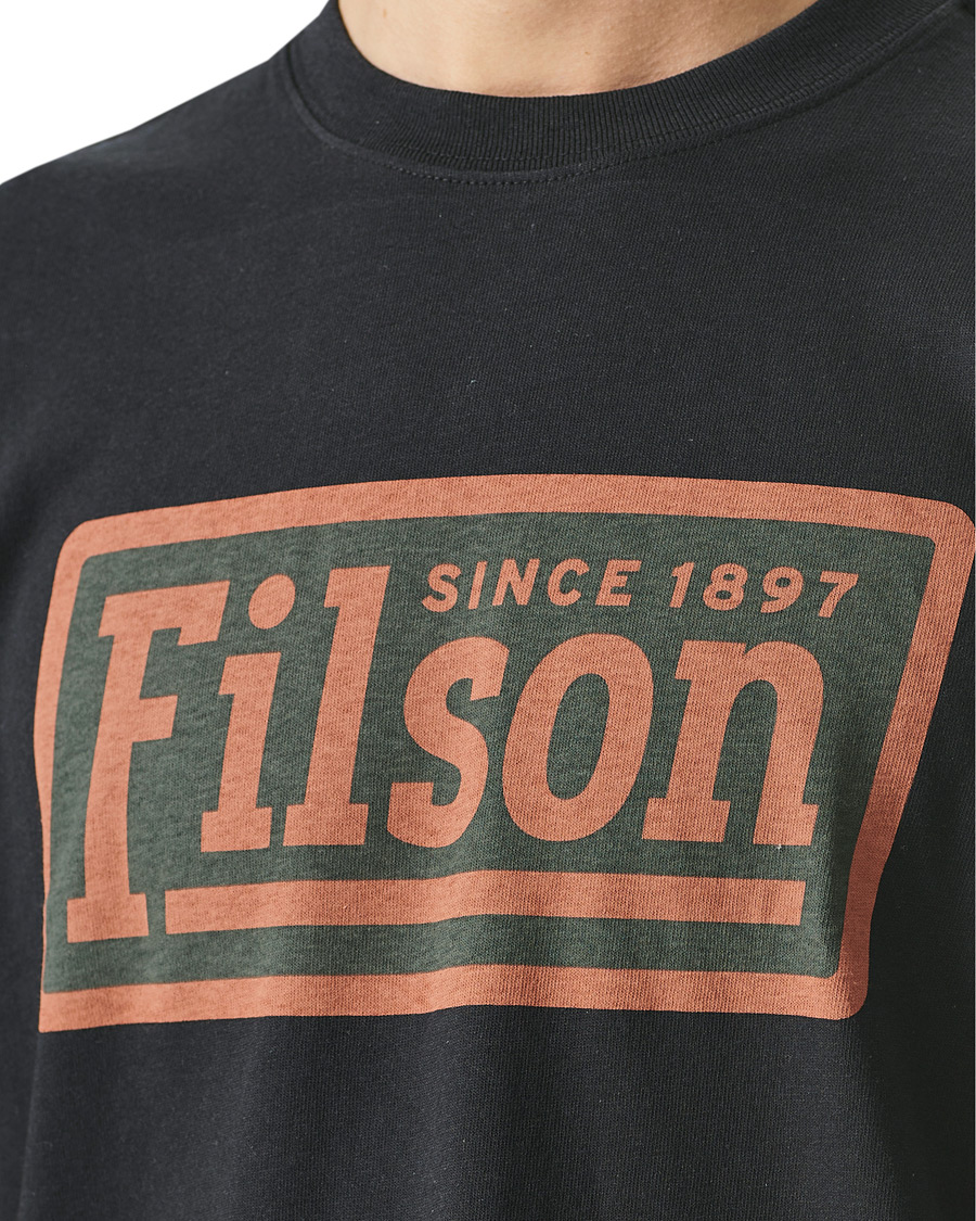 Herren | T-Shirts | Filson | Made In USA Pioneer Graphic Tee Black