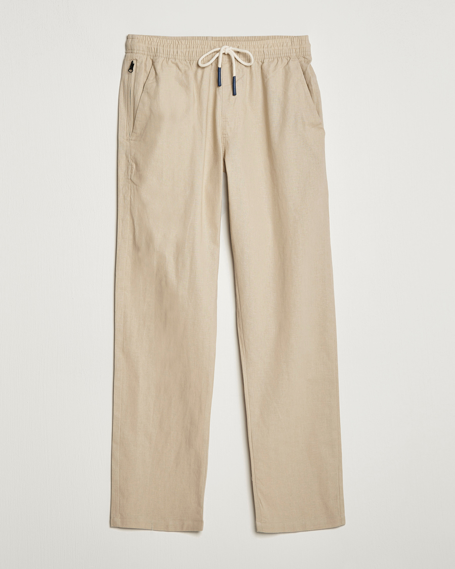 Herren | Hosen | OAS | Linen Long Pants Beige