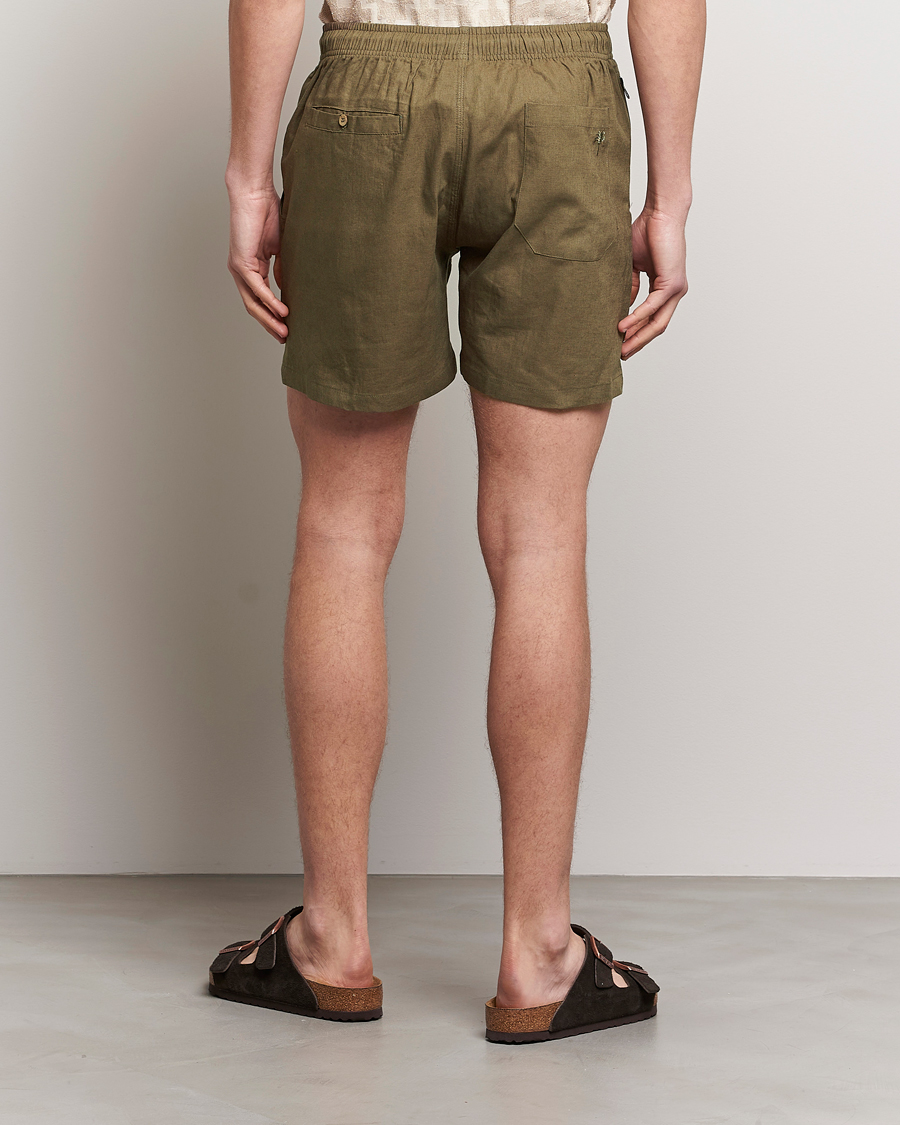 Herren | Shorts | OAS | Linen Shorts Army