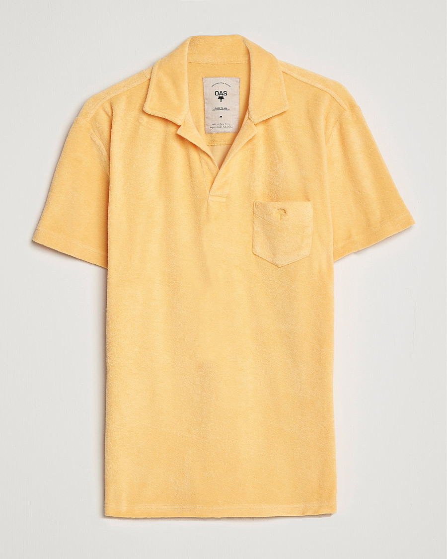Herren | Poloshirts | OAS | Short Sleeve Terry Polo Peach