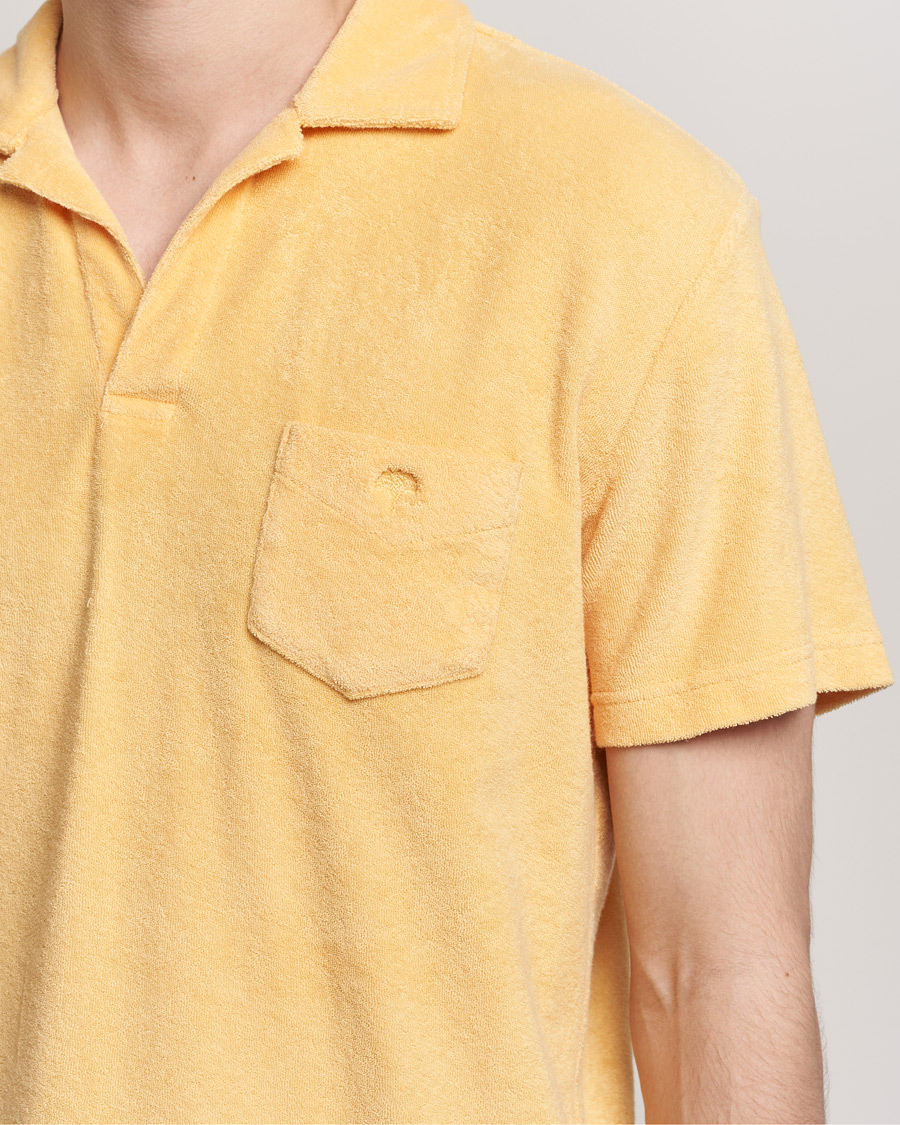 Herren | Poloshirts | OAS | Short Sleeve Terry Polo Peach