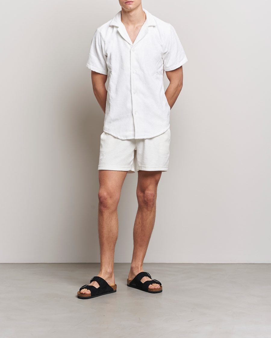 Herren | Shorts | OAS | Terry Shorts White