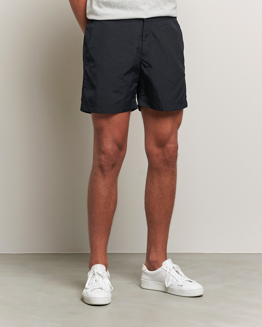 Herren | Orlebar Brown | Orlebar Brown | Bulldog Medium Length Swim Shorts Black