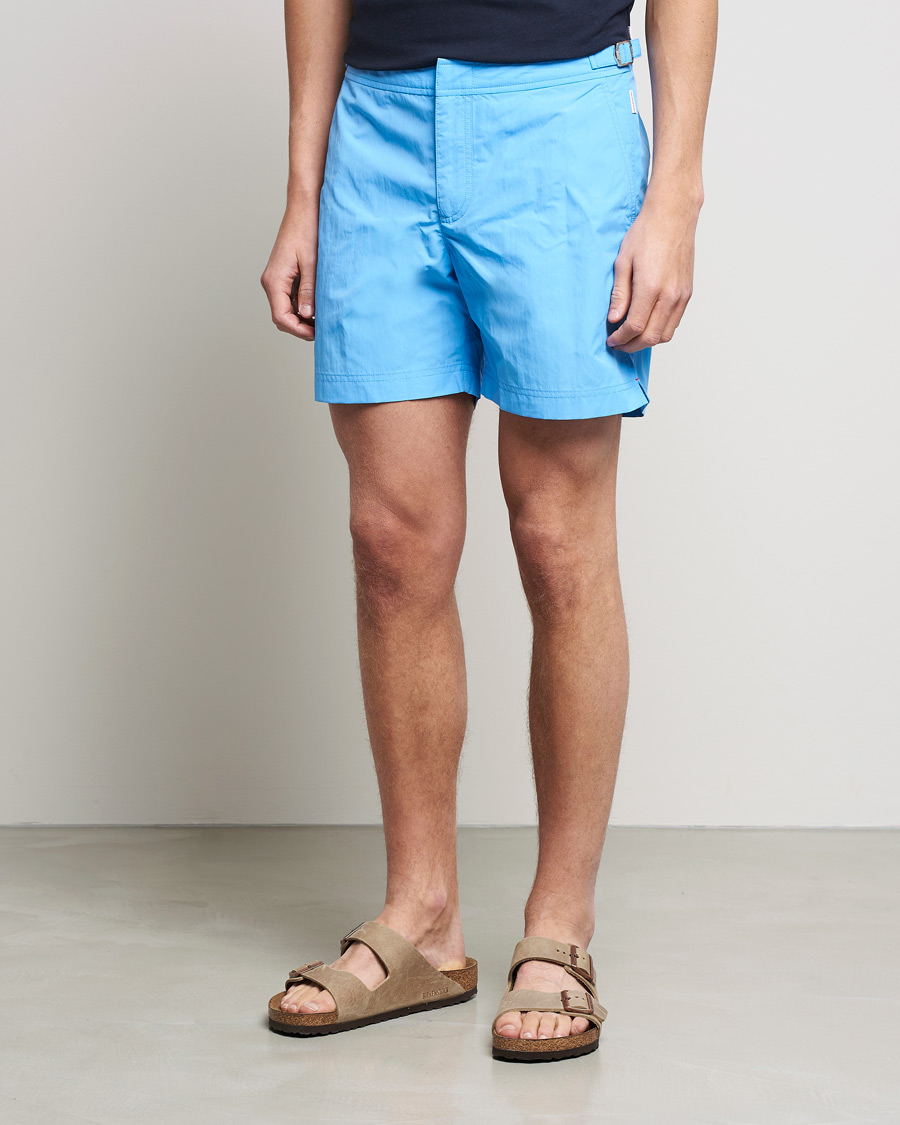 Herr | Dressade badbyxor | Orlebar Brown | Bulldog II Medium Length Swim Shorts Riviera II