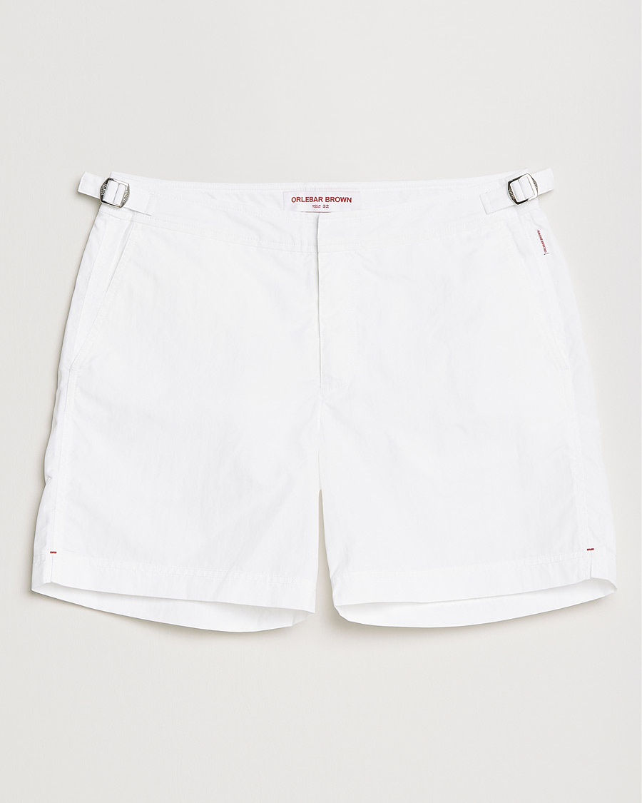 Herren | Badehosen | Orlebar Brown | Bulldog II Medium Length Swim Shorts White