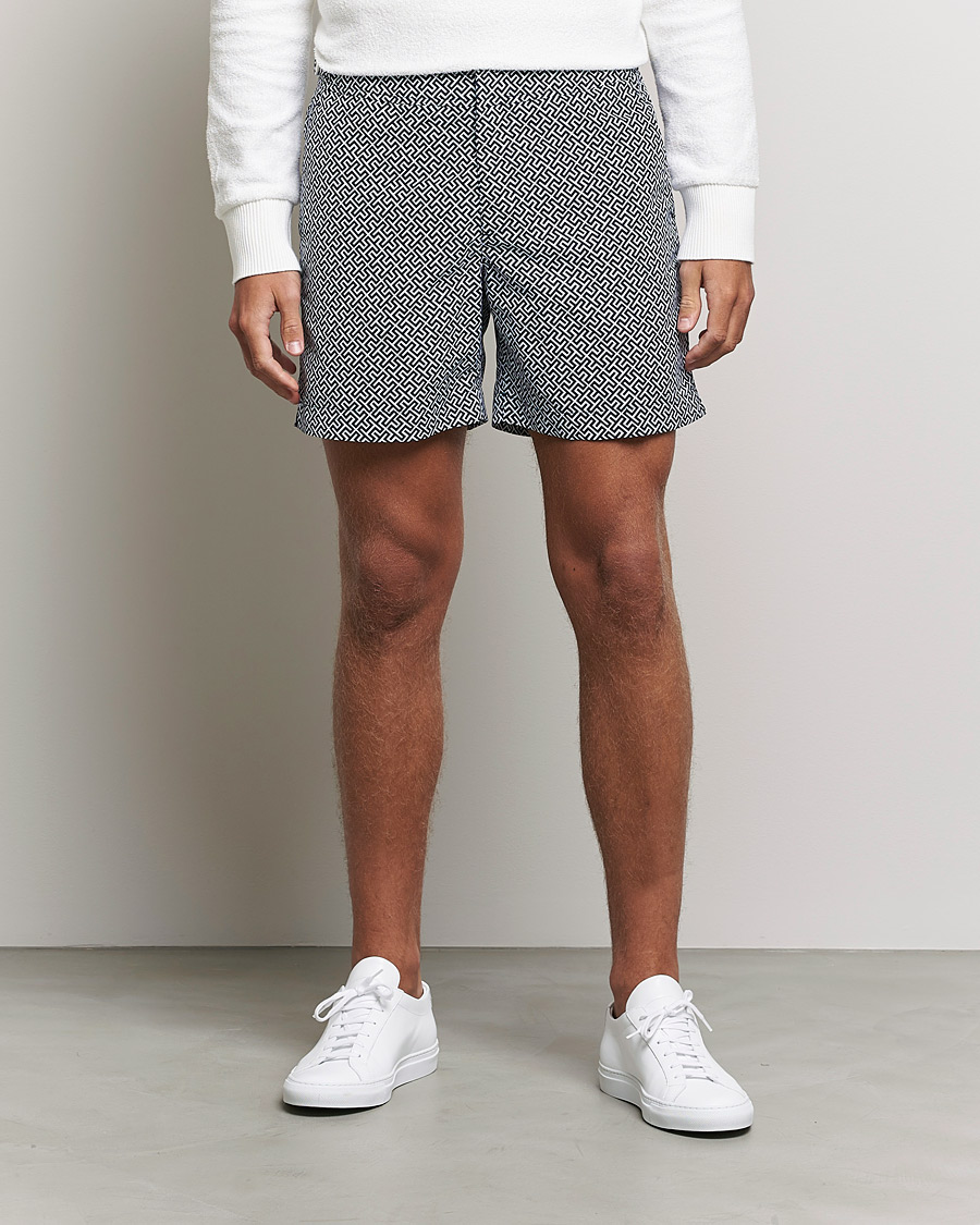 Herren | Orlebar Brown Bulldog Narin Medium Length Swim Shorts Navy | Orlebar Brown | Bulldog Narin Medium Length Swim Shorts Navy