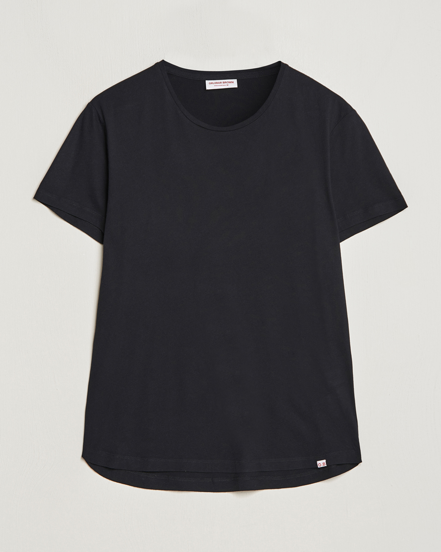 Herren | T-Shirts | Orlebar Brown | OB Crew Neck Tee Black