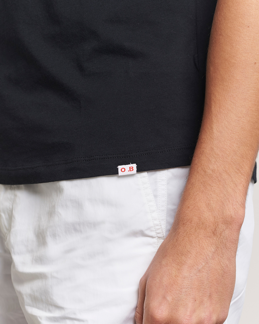 Herren | T-Shirts | Orlebar Brown | OB Crew Neck Tee Black