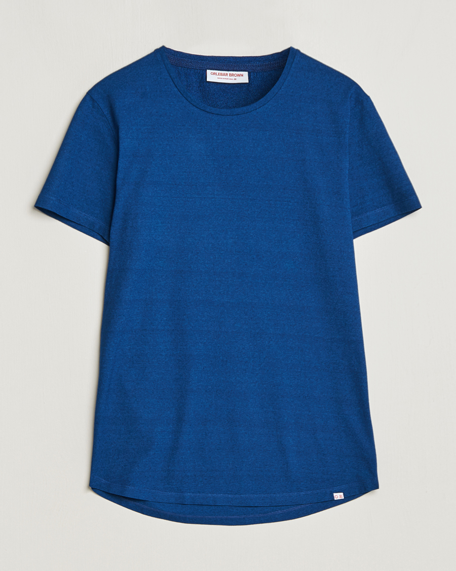 Herren | T-Shirts | Orlebar Brown | OB Crew Neck Tee Denim Pigment