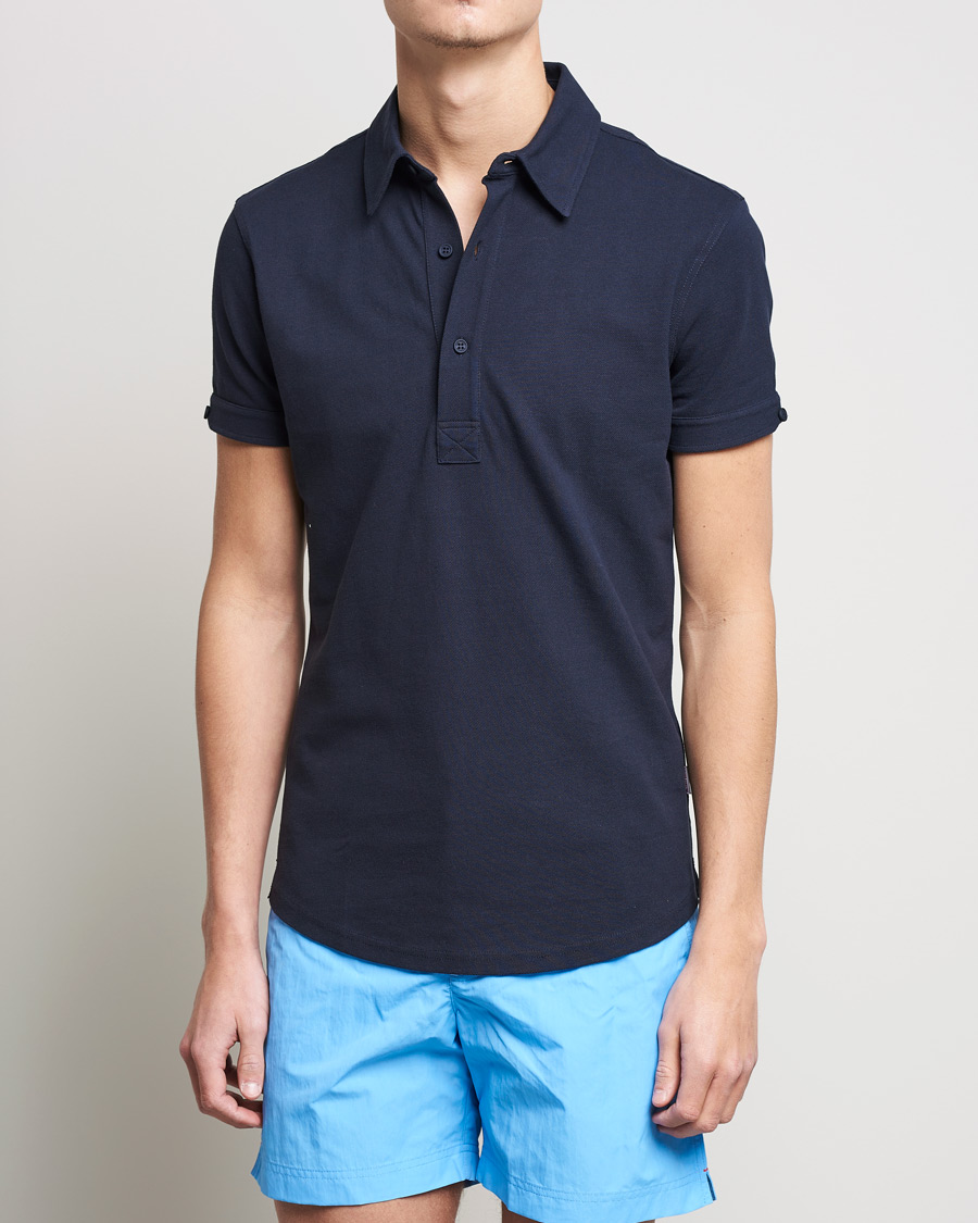 Herren |  | Orlebar Brown | Sebastian Tailored Cotton Polo Navy