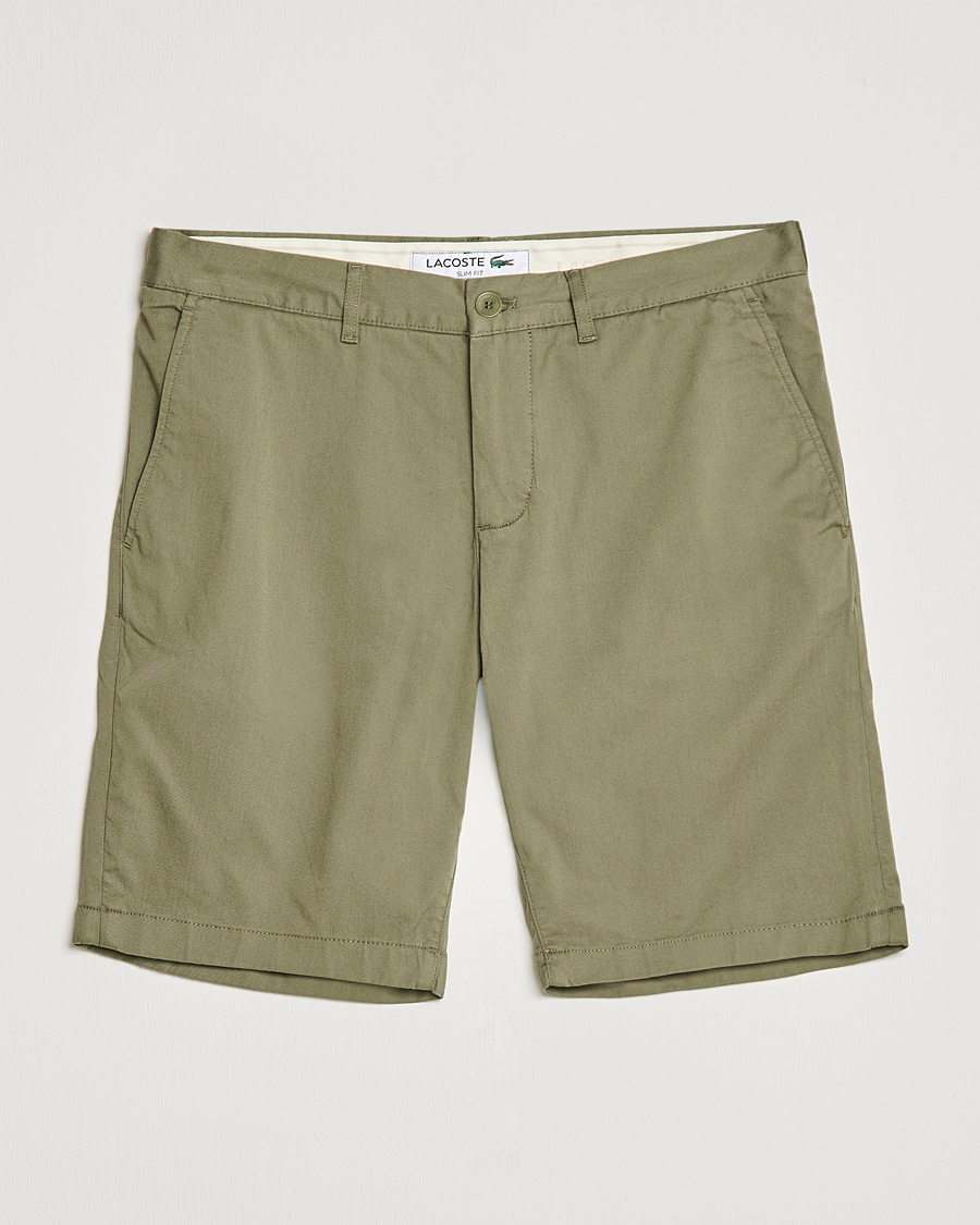 Herren | Chinoshorts | Lacoste | Slim Fit Stretch Cotton Bermuda Shorts Tank