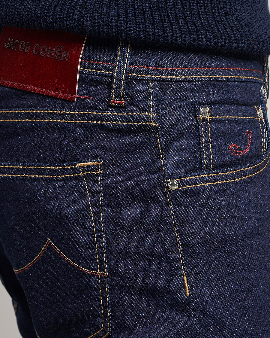 Herren | Jeans | Jacob Cohën | Nick 622 Slim Fit Stretch Jeans Rinse