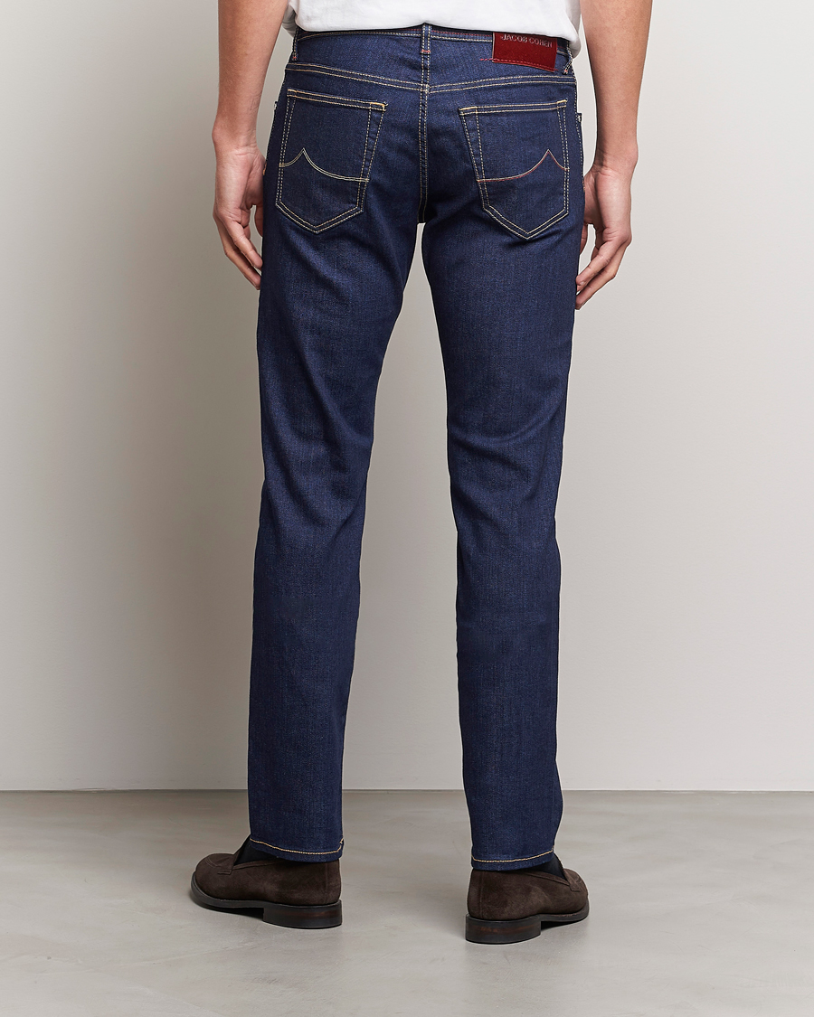 Herren | Jeans | Jacob Cohën | Bard 688 Slim Fit Stretch Jeans Rinse