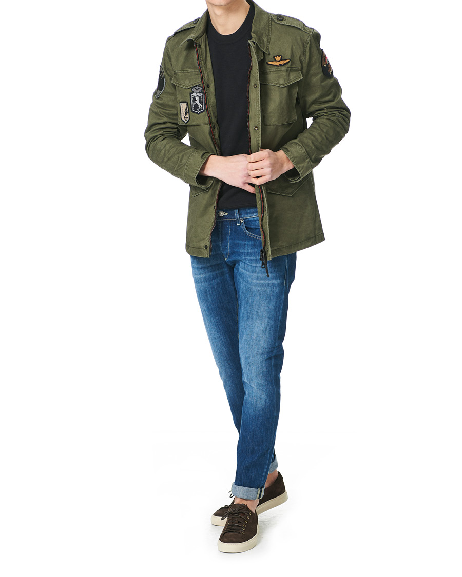 Herren | Jacken | Aeronautica Militare | 7PIL Field Jacket Verde Military