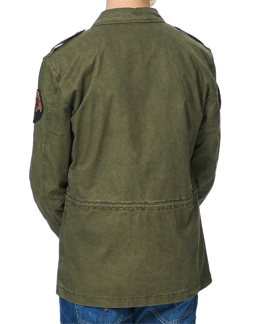 Herren | Jacken | Aeronautica Militare | 7PIL Field Jacket Verde Military