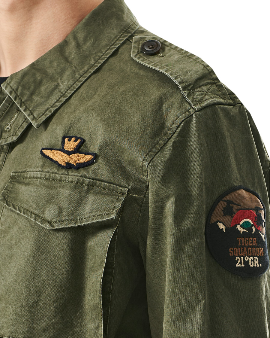 Herren | Jacken | Aeronautica Militare | 7PIL Field Jacket Verde Military