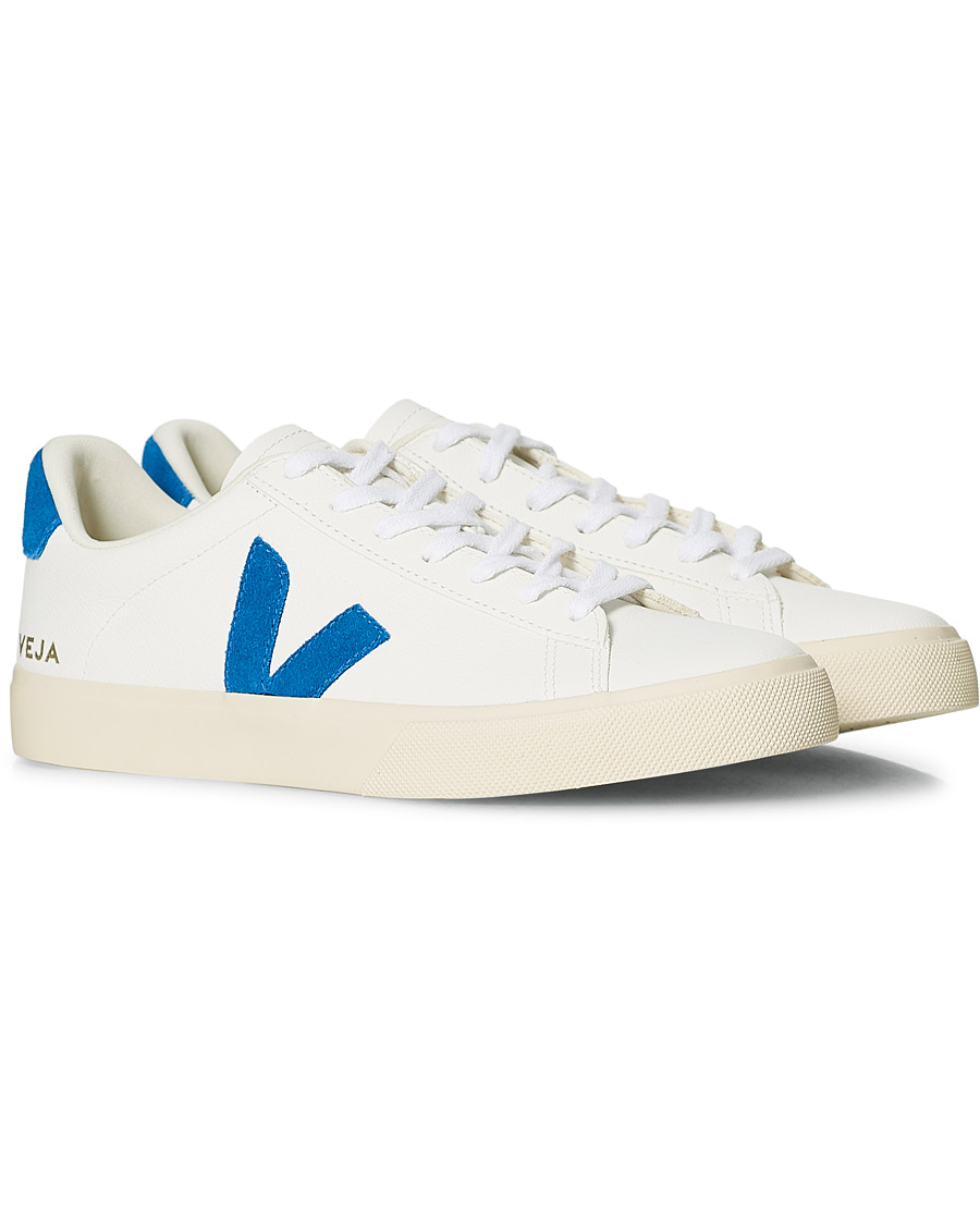Herren | Veja Campo Sneaker Extra White /Swedish Blue | Veja | Campo Sneaker Extra White /Swedish Blue