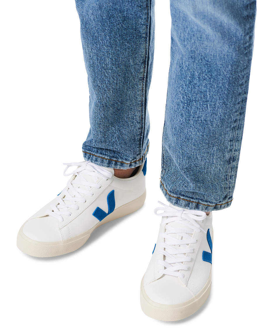 Herren | Veja Campo Sneaker Extra White /Swedish Blue | Veja | Campo Sneaker Extra White /Swedish Blue