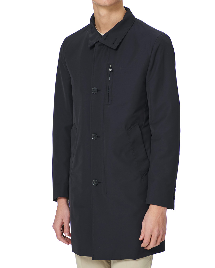 Herren | Jacken | Oscar Jacobson | Landon Nylon Coat Navy