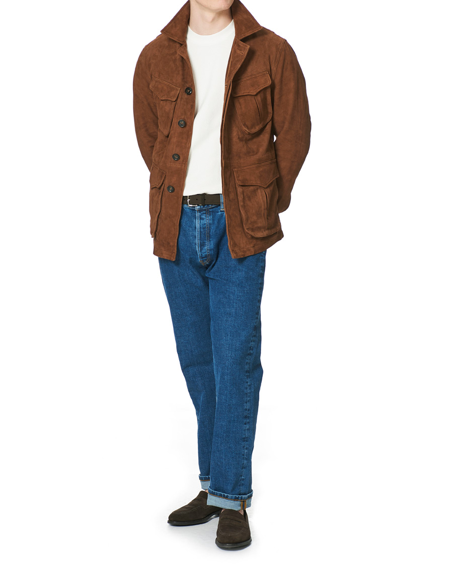 Herren | Jacken | Oscar Jacobson | Wester Sude Field Jacket Brown
