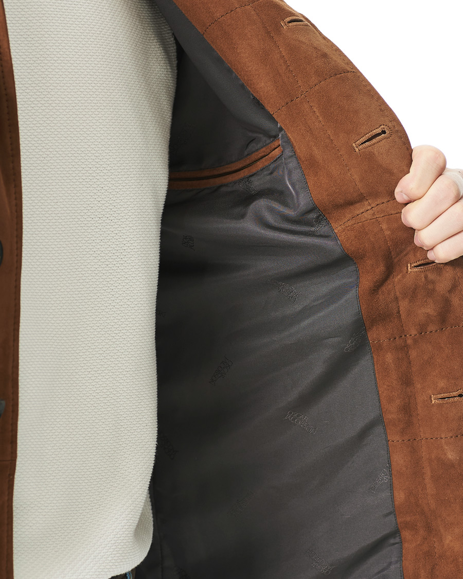 Herren | Jacken | Oscar Jacobson | Wester Sude Field Jacket Brown