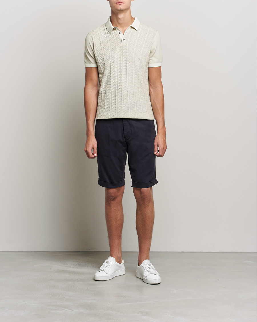 Herren | Shorts | Oscar Jacobson | Declan Cotton Shorts Navy