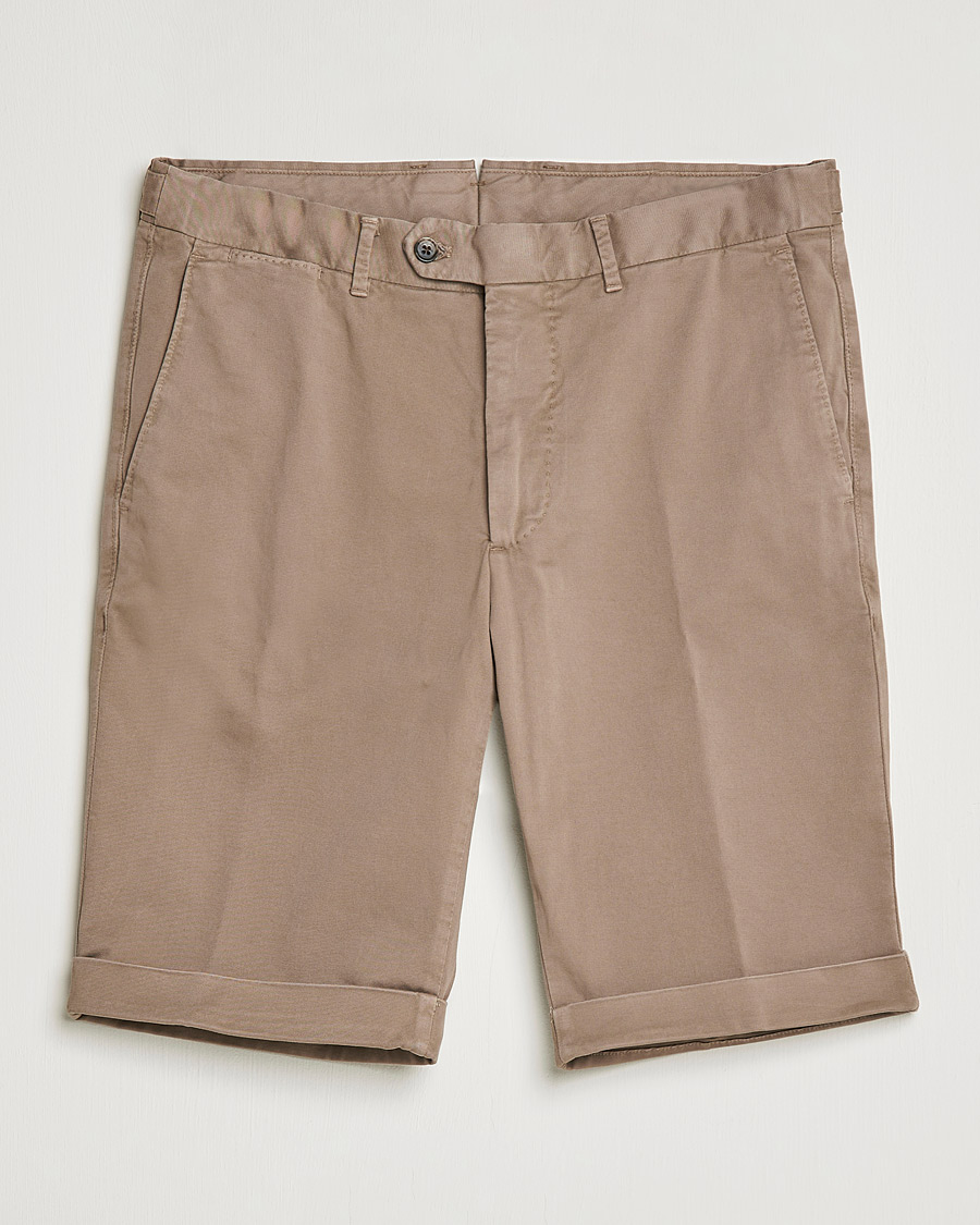 Herren | Shorts | Oscar Jacobson | Declan Cotton Shorts Beige