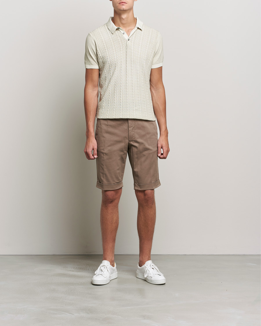 Herren | Shorts | Oscar Jacobson | Declan Cotton Shorts Beige