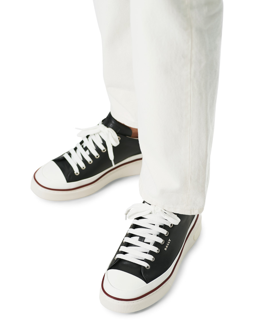 Herren | Bally Maily Sneaker Black Calf | Bally | Maily Sneaker Black Calf