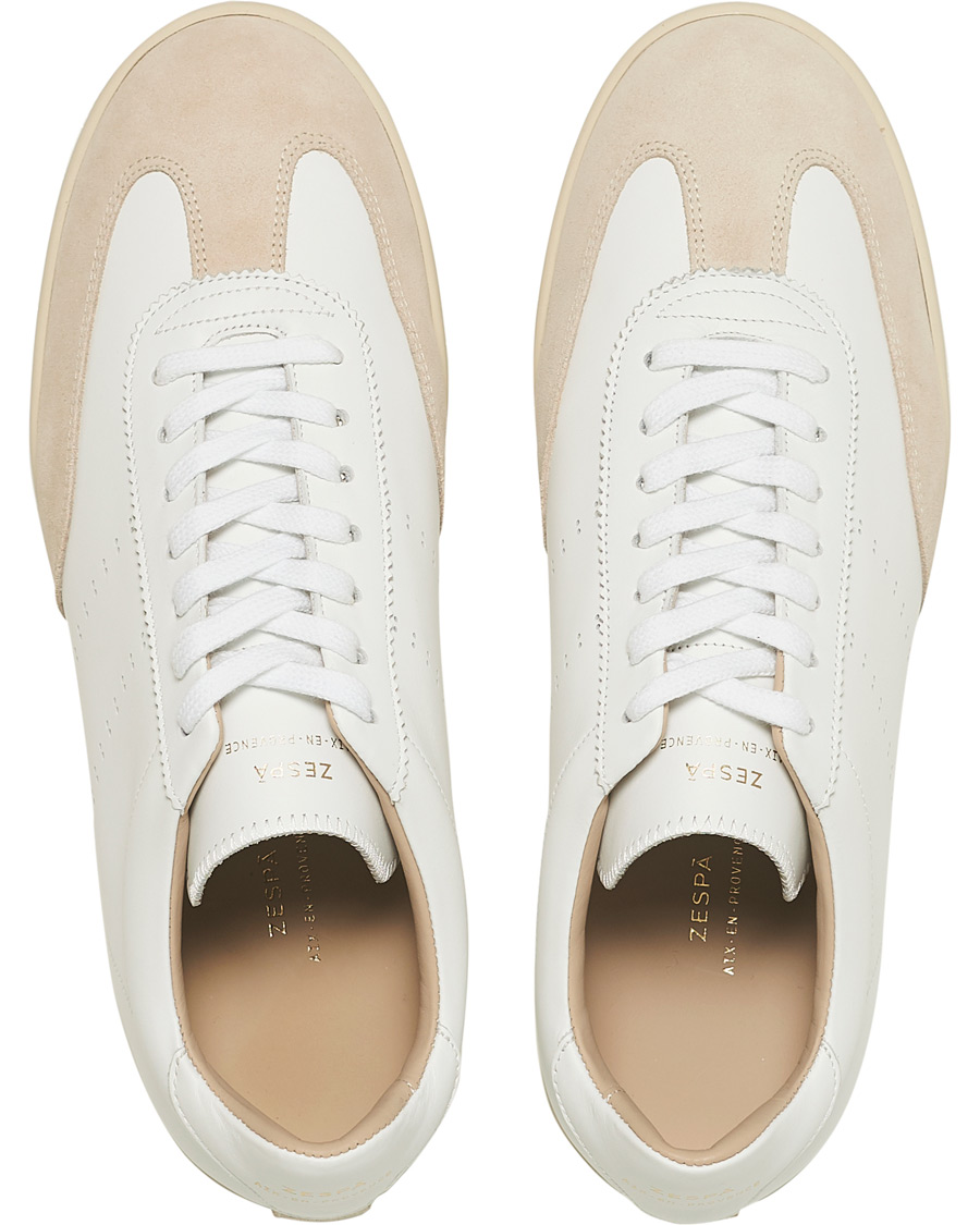 Herren | Zespà ZSP GT APLA Nappa LeatherSneaker White | Zespà | ZSP GT APLA Nappa LeatherSneaker White