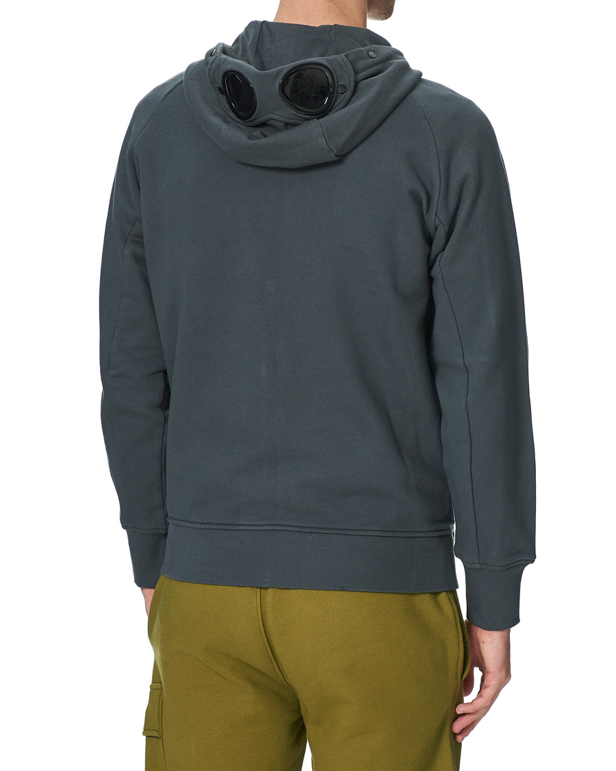 Herren | Pullover | C.P. Company | Full Zip Lens Hoodie Petrol