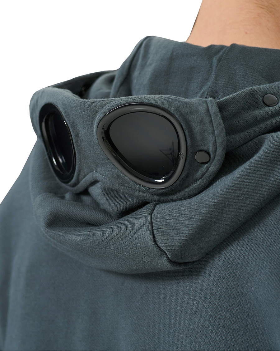 Herren | Pullover | C.P. Company | Full Zip Lens Hoodie Petrol