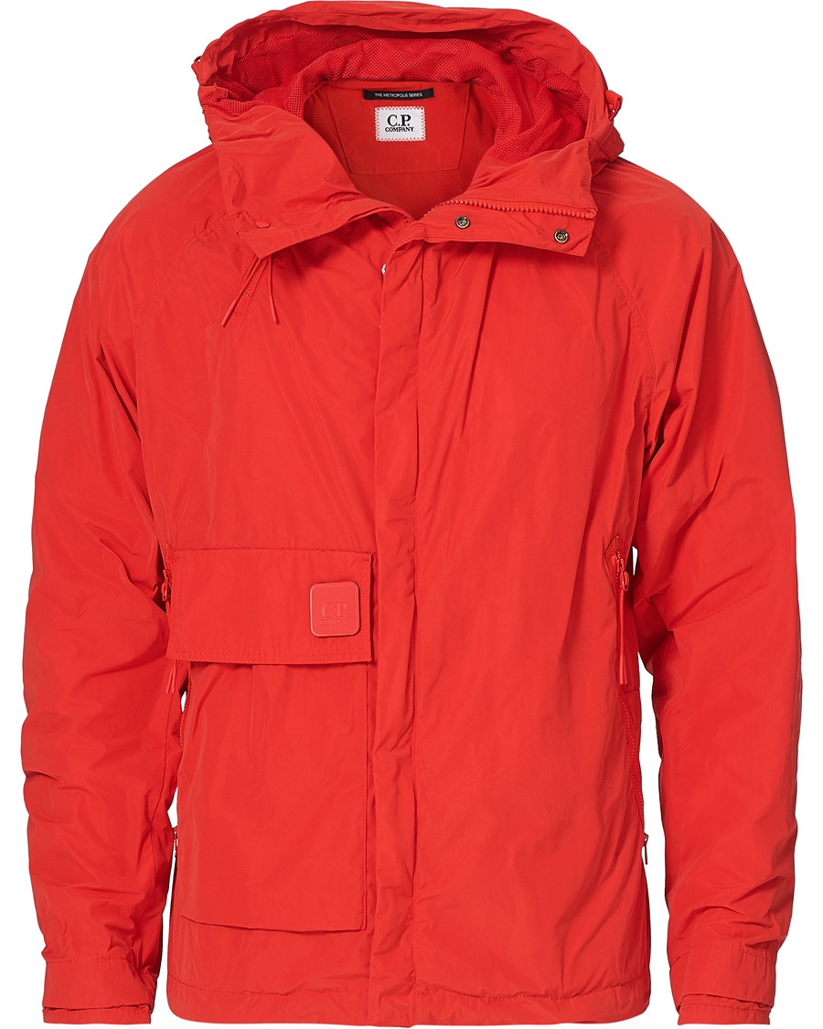 Herren | Jacken | C.P. Company | Metropolis Memri Hooded Jacket Red