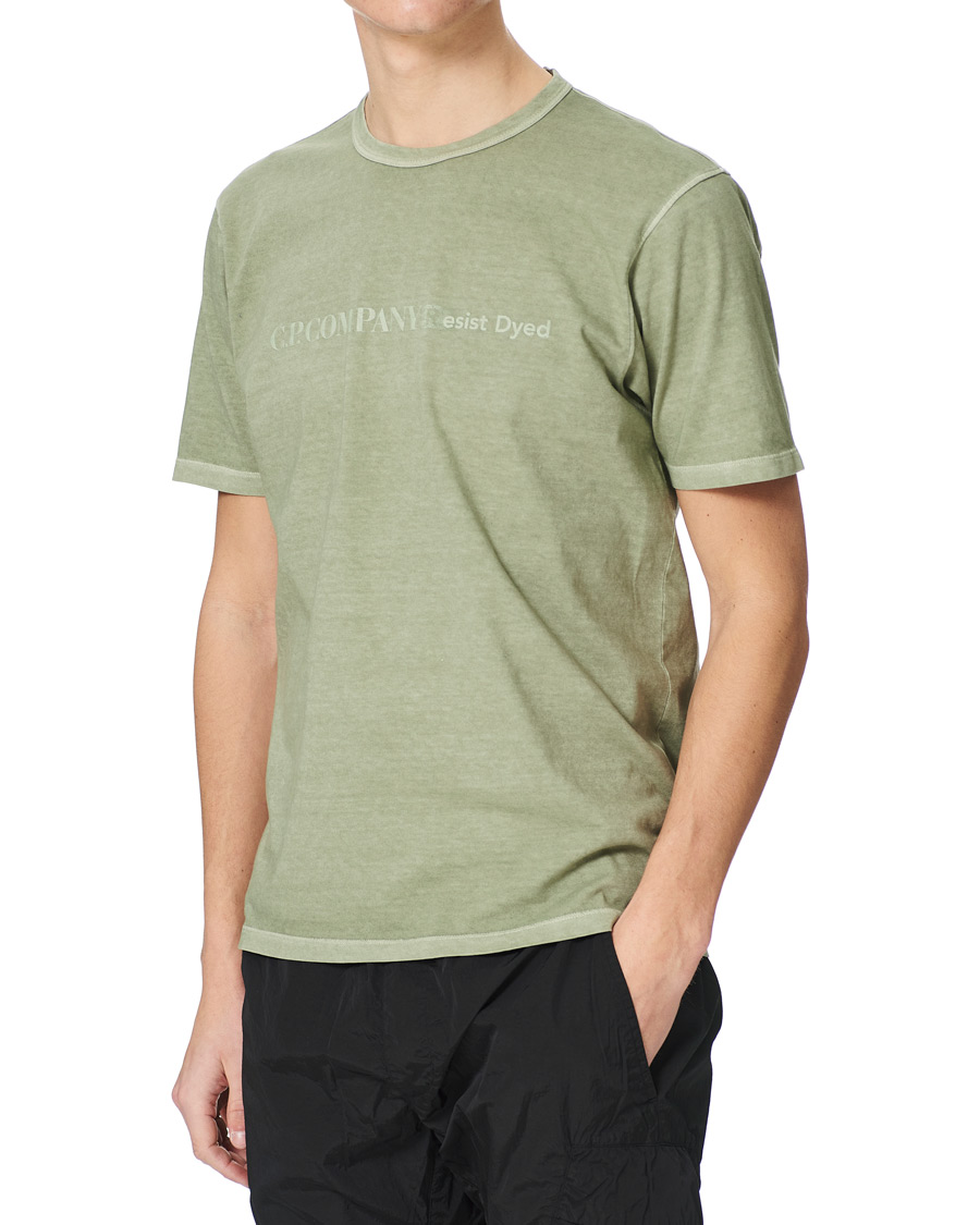 Herren | T-Shirts | C.P. Company | Resist Dyed Tee Olive