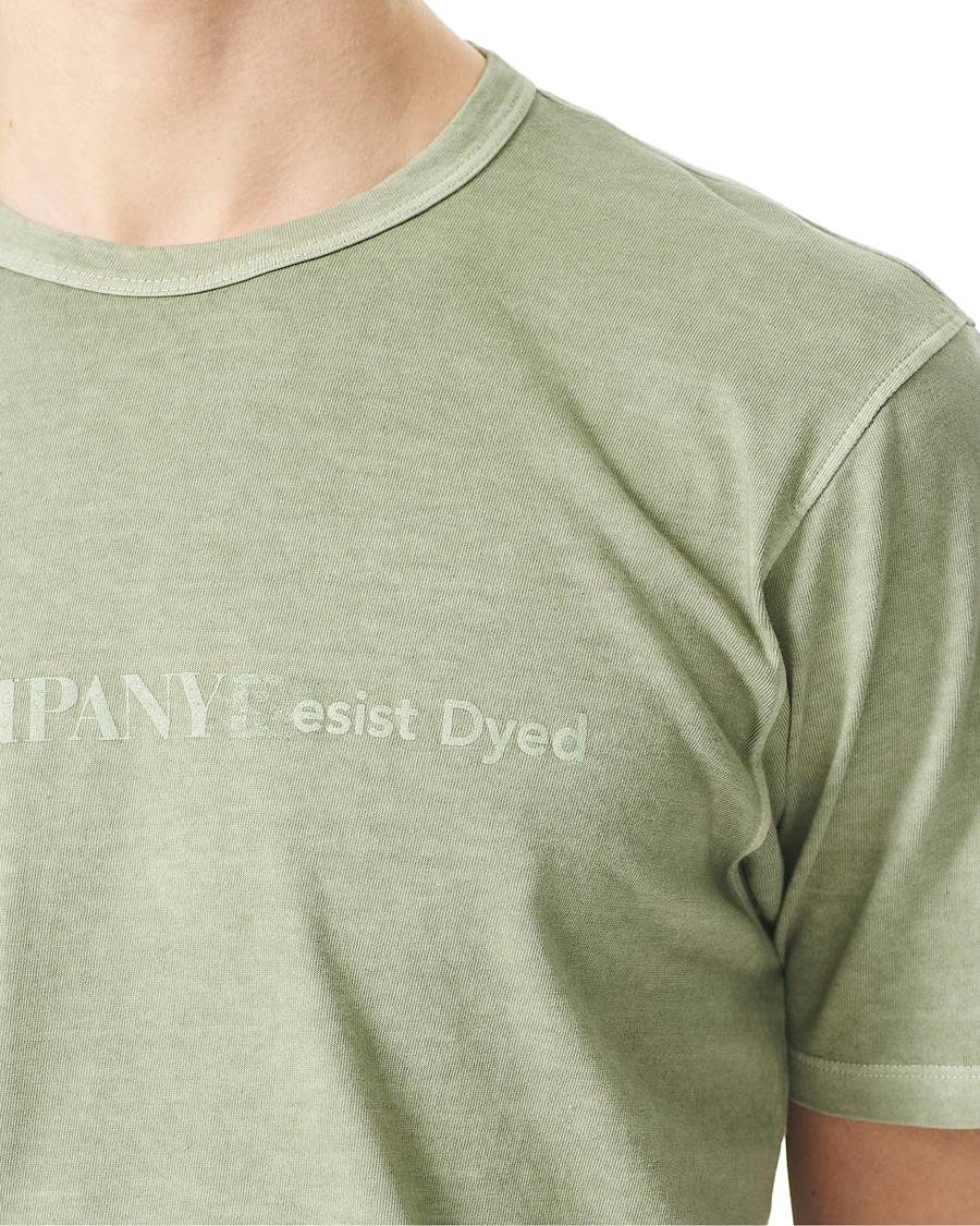 Herren | T-Shirts | C.P. Company | Resist Dyed Tee Olive