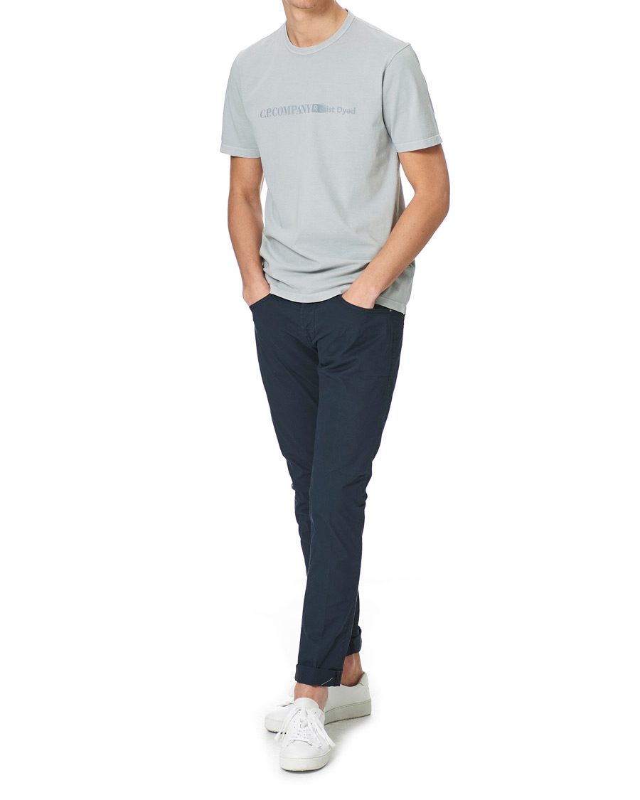 Herren | T-Shirts | C.P. Company | Resist Dyed Tee Grey